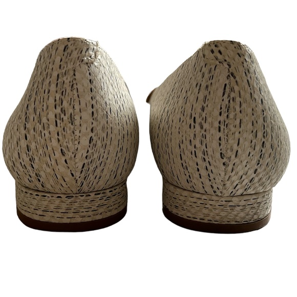 NWOB | Talbots | Edison Snake Embossed Pointy Toe Flats Leather | Size 8.5 - Picture 4 of 8